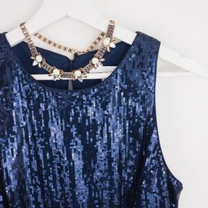 P I P E R L I M E • Blue Sequin Dress